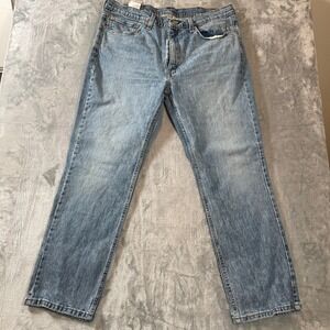 Levi Strauss Co 514 Jeans Mens 36x30 Straight Fit Light Wash Denim‎